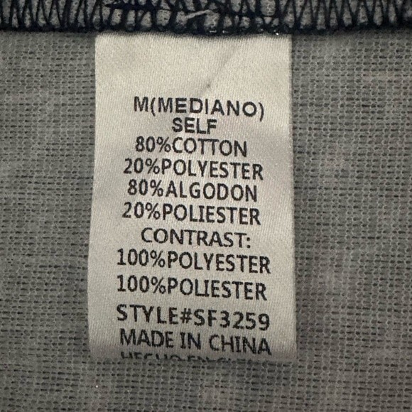 Six/Fifty Pixie Jacket Denim Sequin Blue Size Medium NWT - Picture 8 of 9